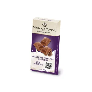 Chocolate Artesano Extrafino con Leche 100G - Packaging en Braille