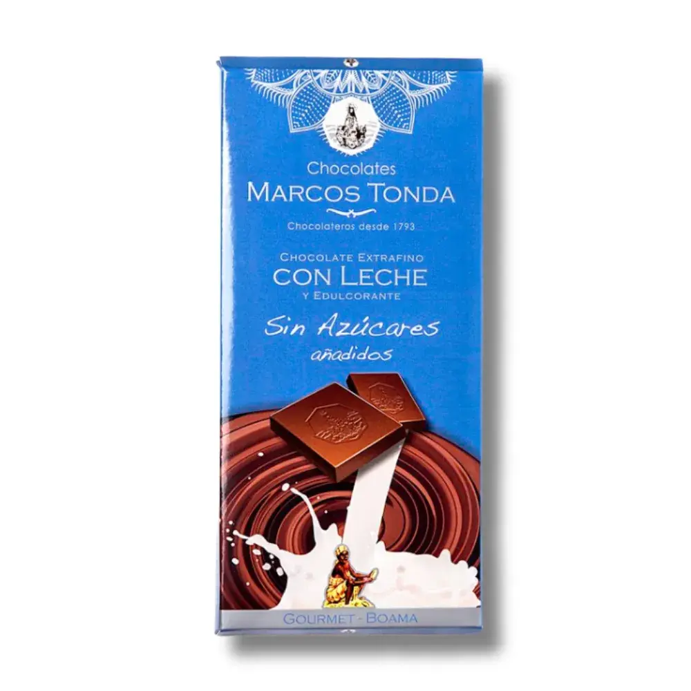 chocolate con leche sin azucar