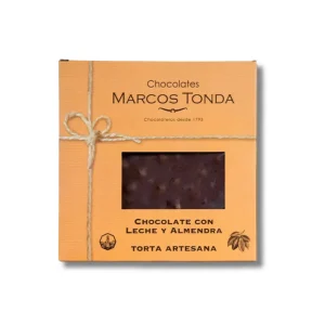 Torta Chocolate con Leche y Almendras, 200G