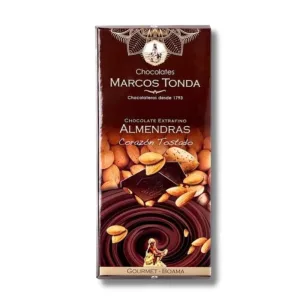 Chocolate Negro con Almendras Gourmet Boama, 125G