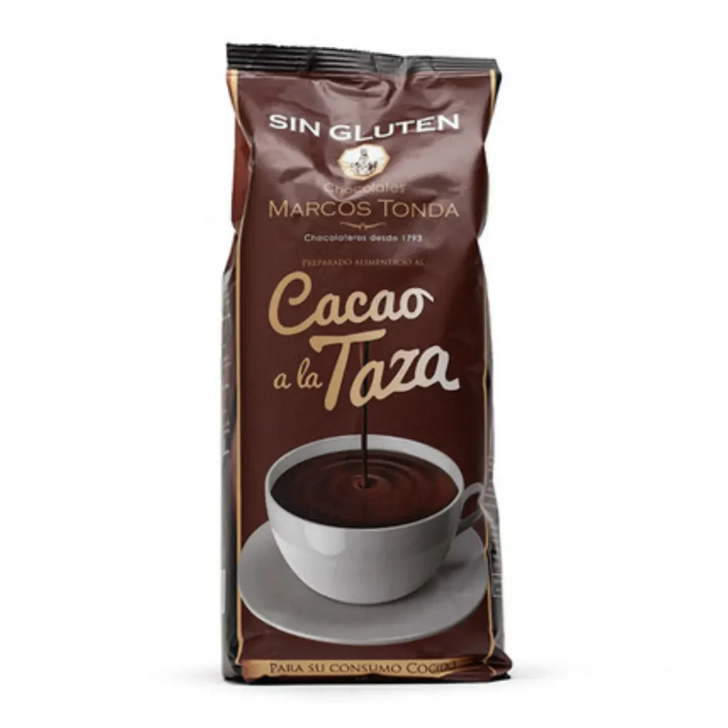 Cacao a la Taza Polvo Sin Gluten, Bolsa 1KG