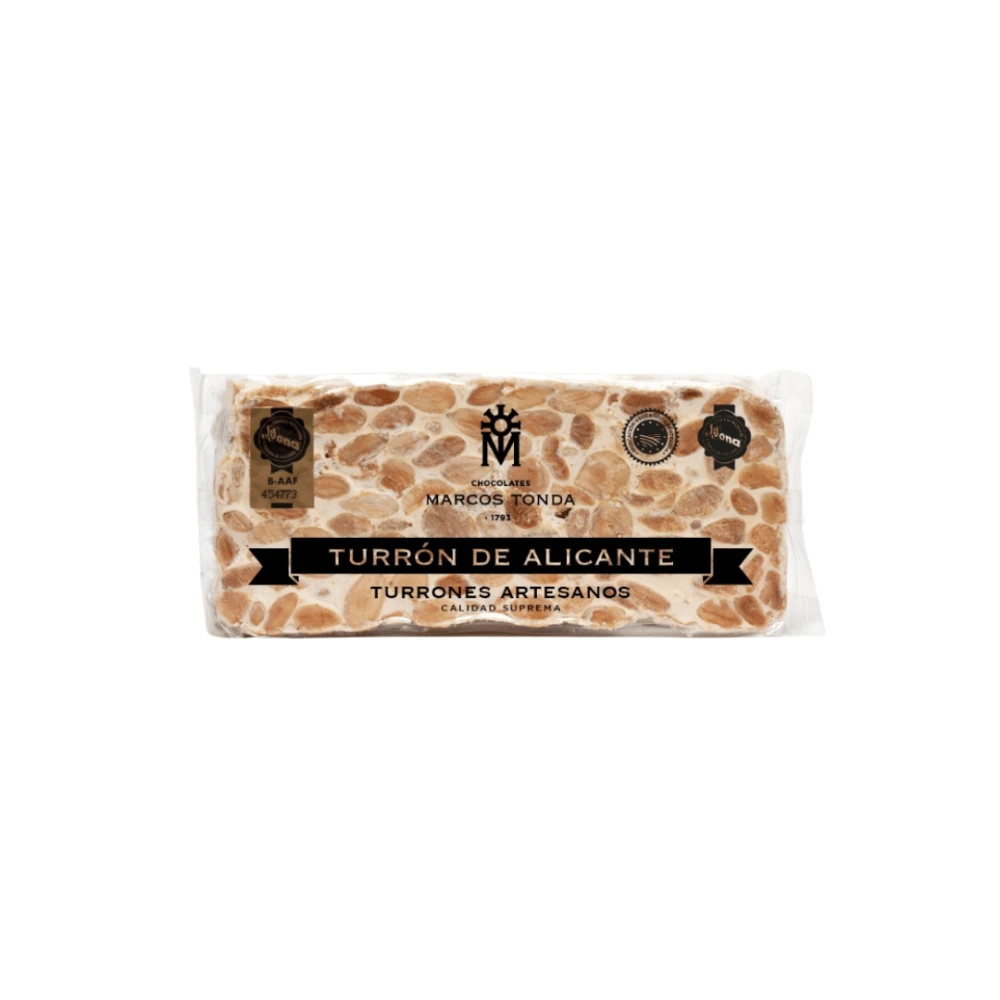 Turrón De Origen Alicante Suprema Rilsan 200 G Turrón de Alicante