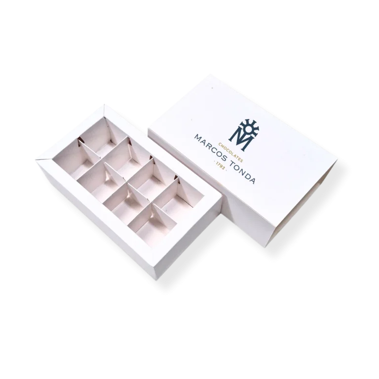 Pastillas de chocolate con logo