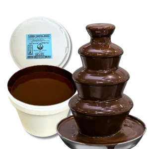 Chocolate negro para fuentes de chocolate